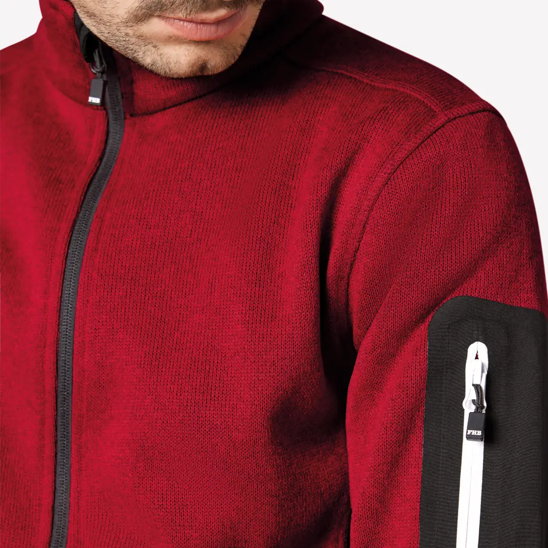 FHB - Strickfleece-Jacke CHRISTOPH