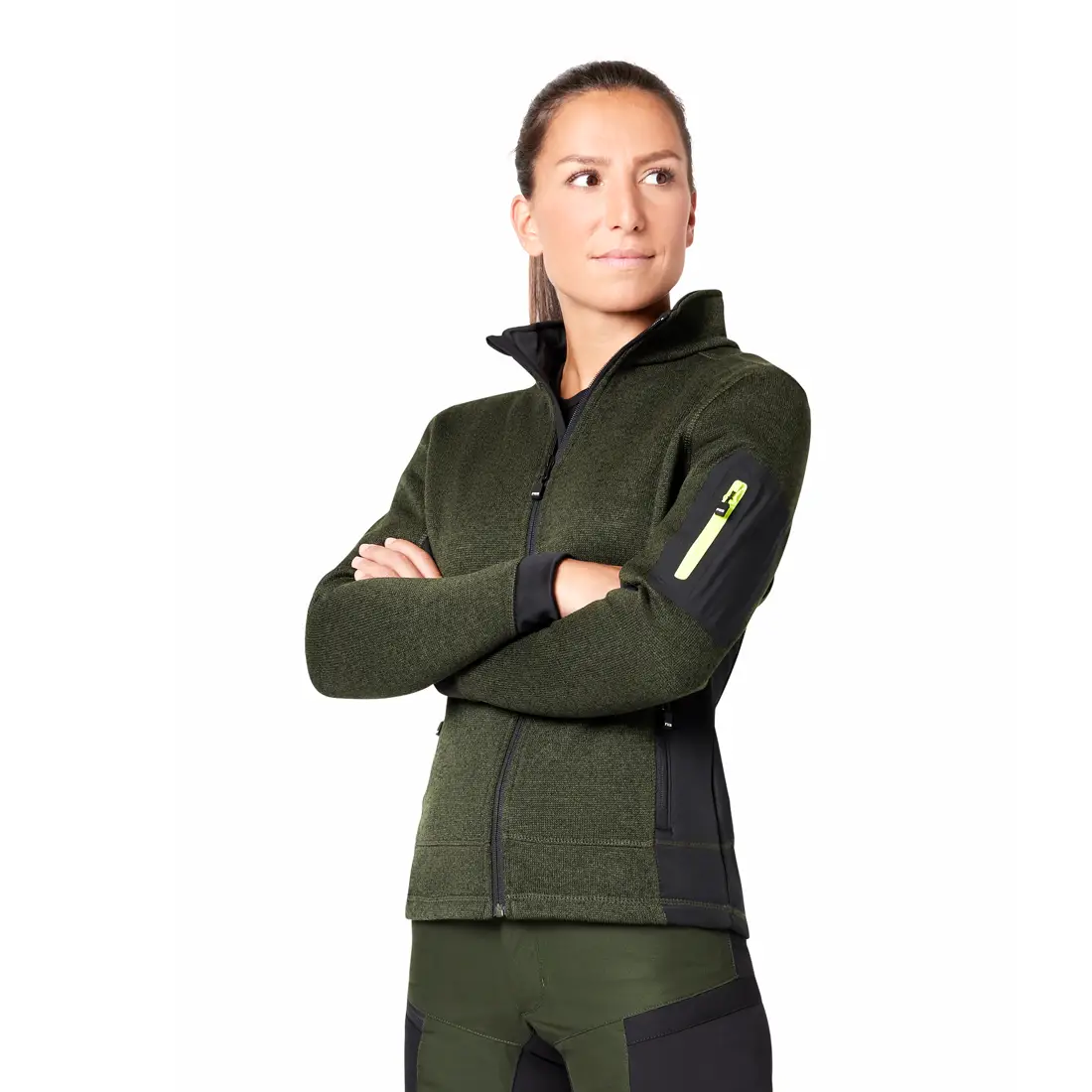 FHB - Strickfleece-Jacke MARIEKE Damen