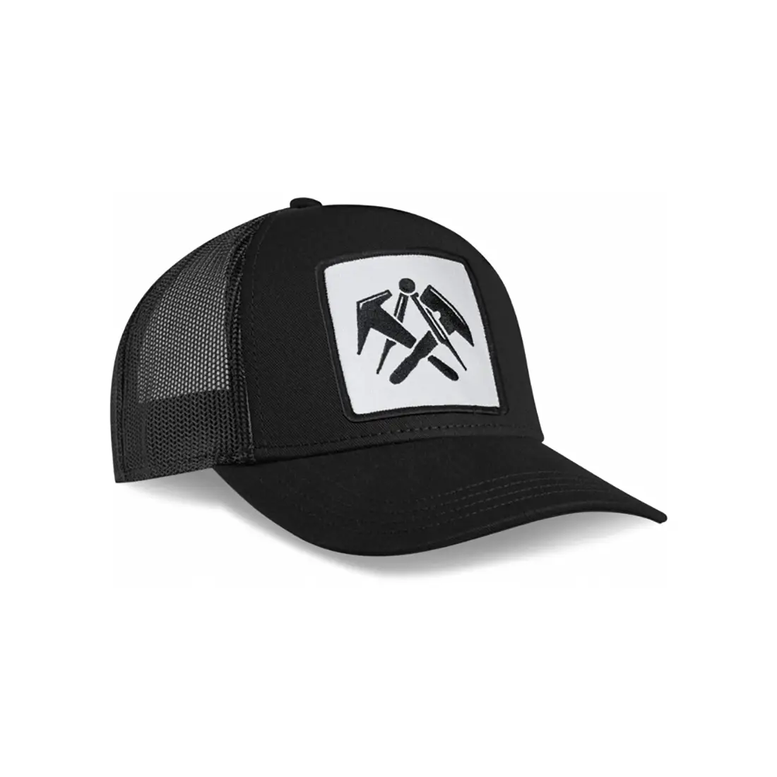 FHB - Trucker Cap SVEN "Dachdecker" schwarz