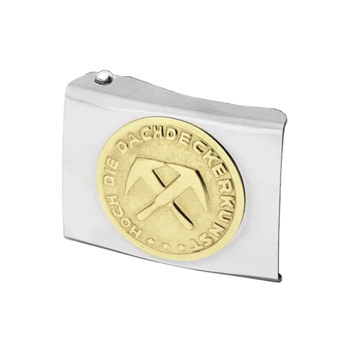 FHB - Koppelschloss HOLGER "Dachdecker" silber