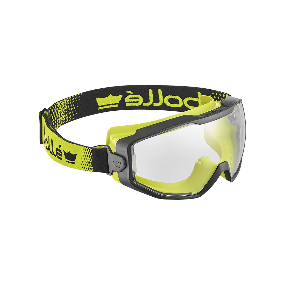 BOLLÉ - Überbrille Spectrum 2.0 klare Gläser schwarz/gelb
