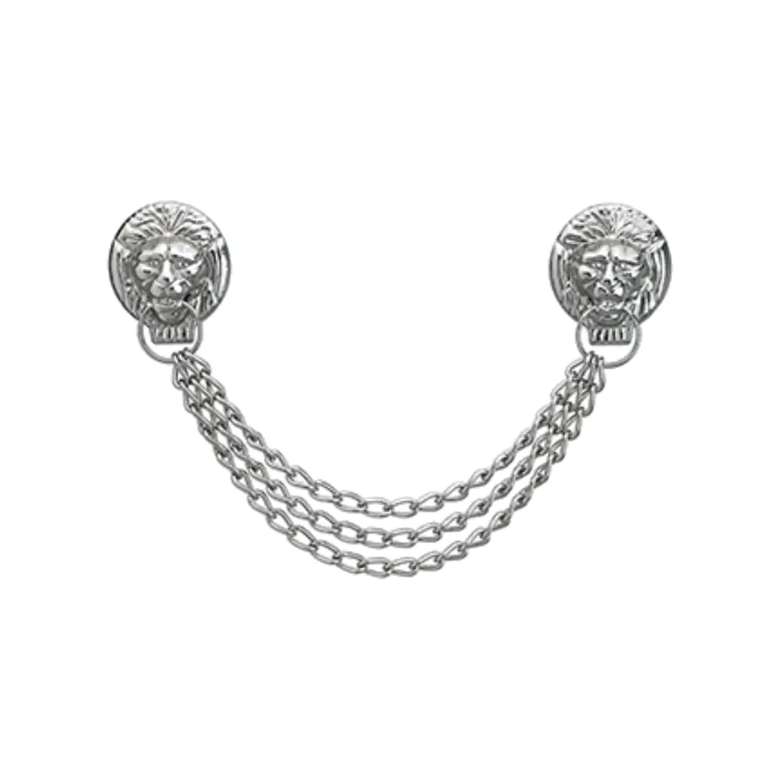 FHB - Löwenkopfkette SAMUEL silber