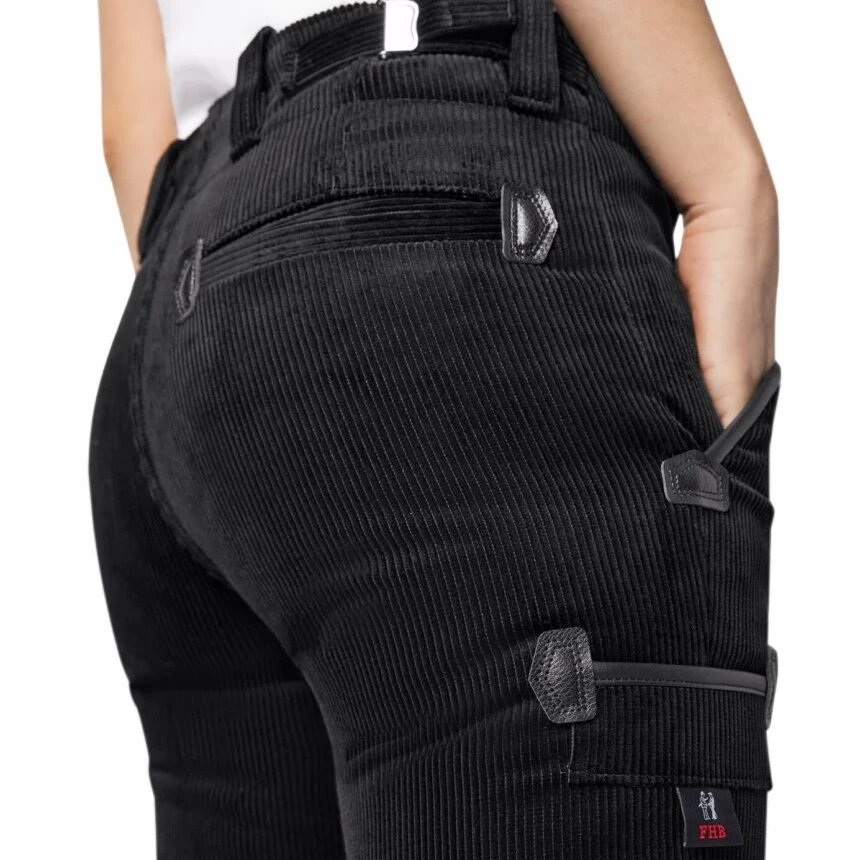 FHB - Zunfthose GRETA Genuacord Damen schwarz