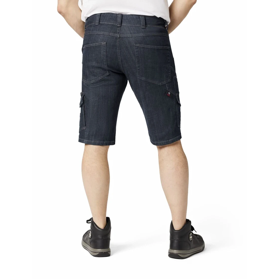 FHB - Zunftbermuda VOLKMAR Streatchjeans schwarzblau