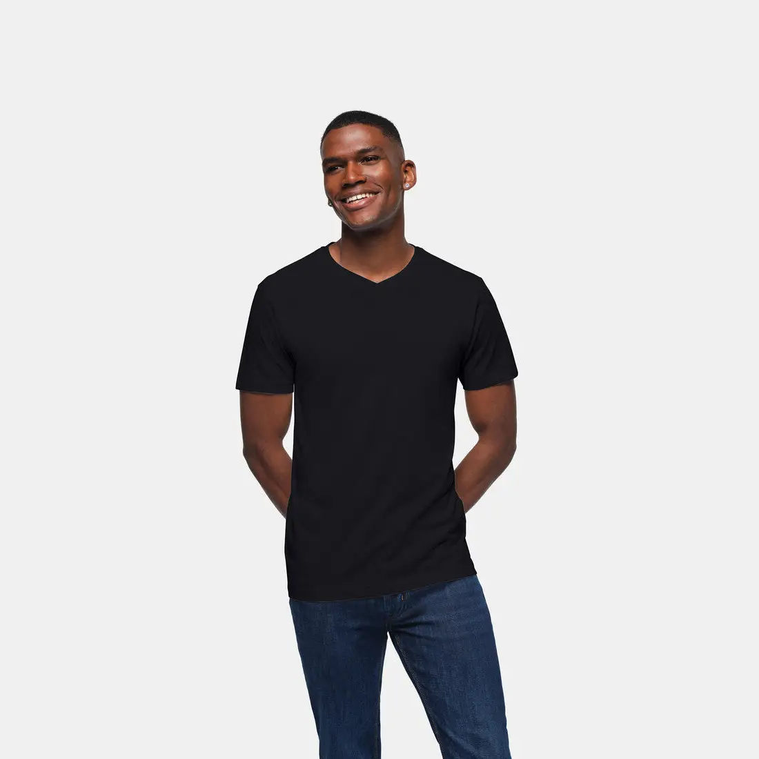 HAKRO - V-Shirt Classic