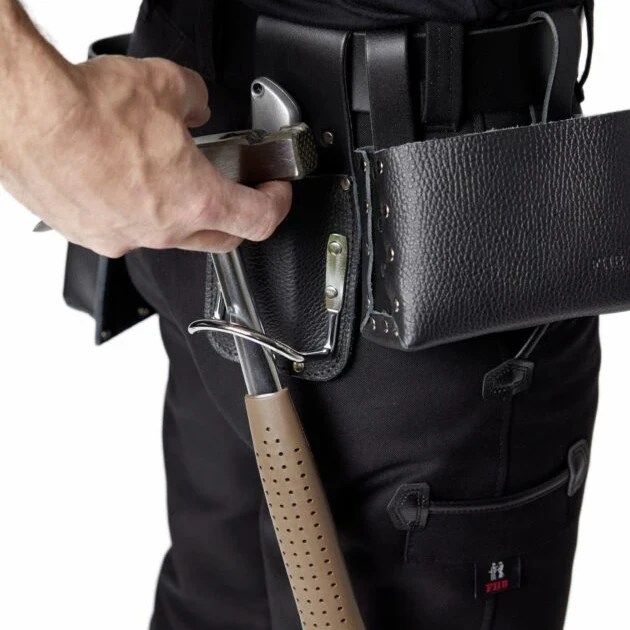 FHB - Hammerhalter KARLO mit Messertasche schwarz