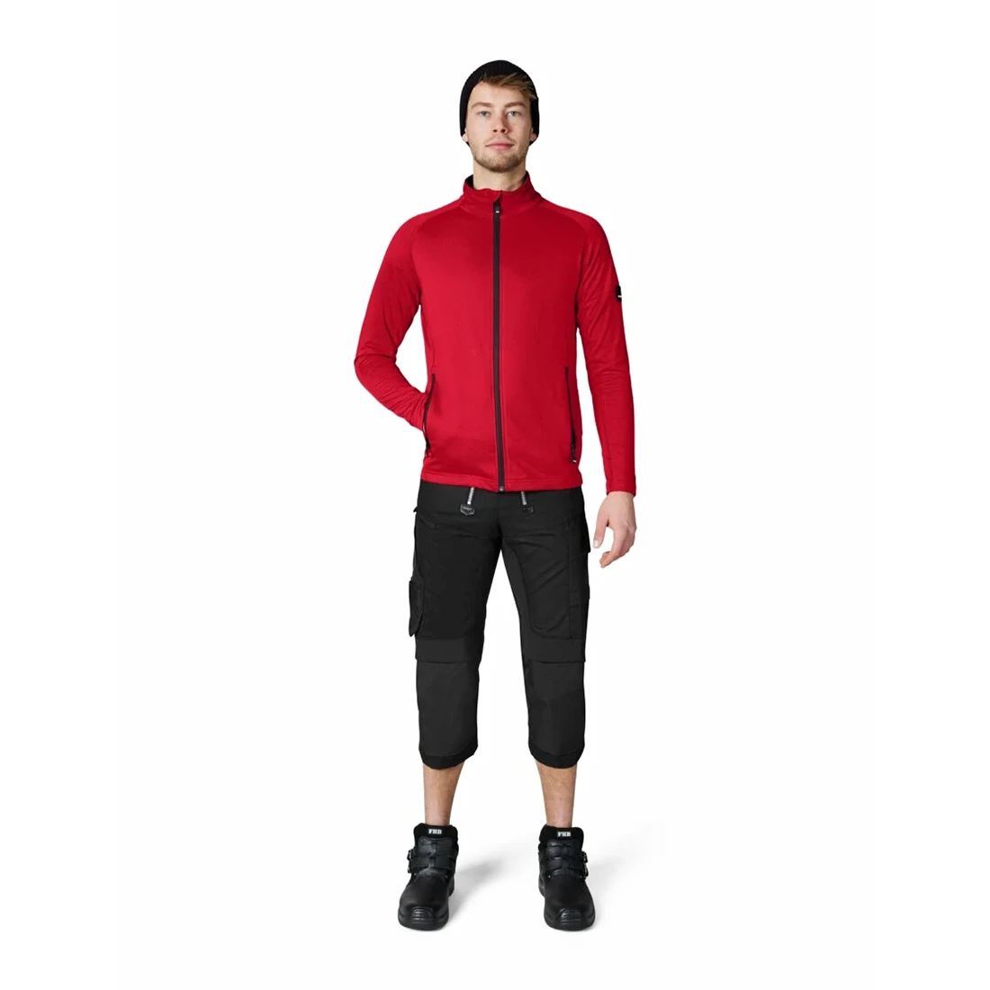 FHB - Zunfthose LOU Piratenform elastisch schwarz