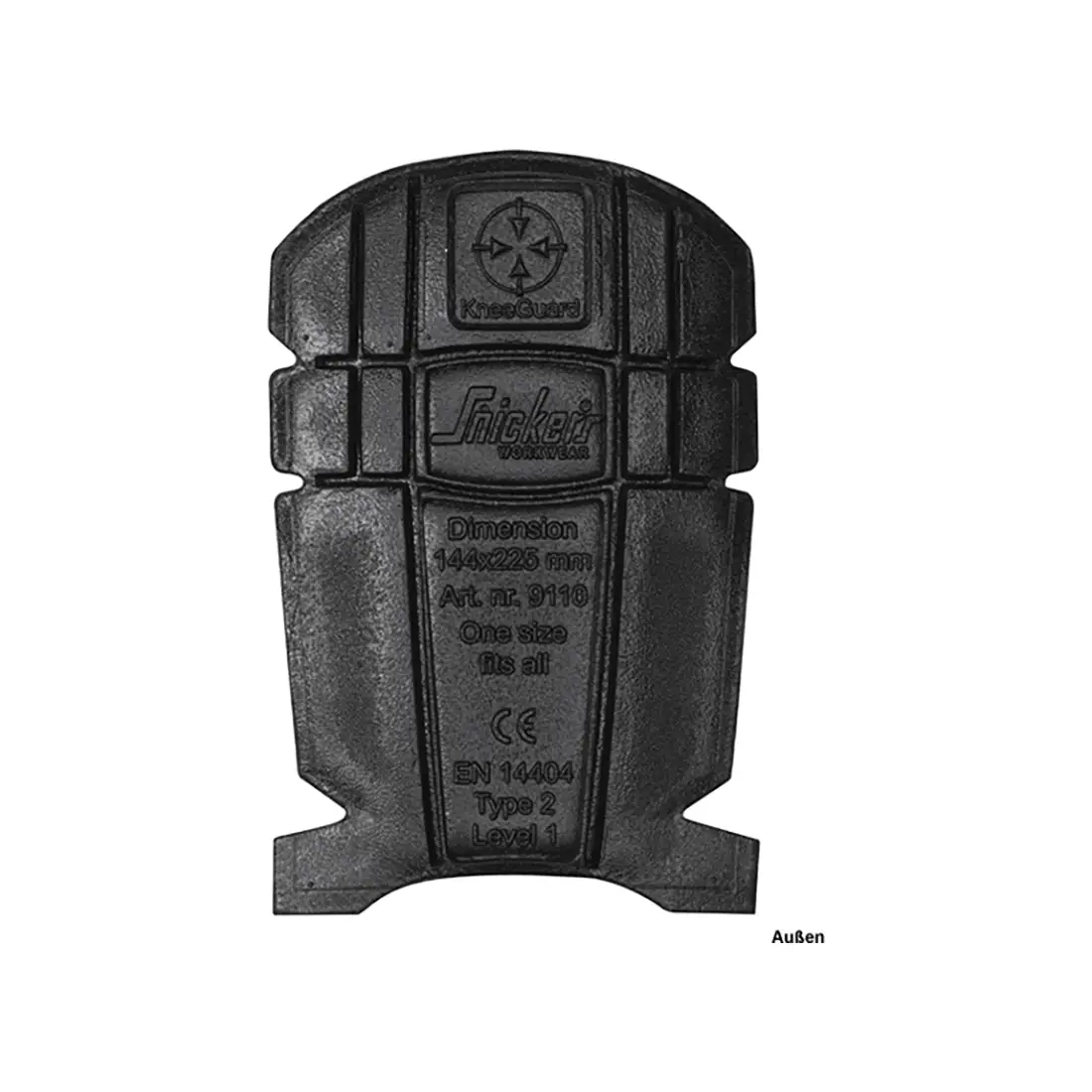 SNICKERS - Handwerker Kniepolster gelb/schwarz