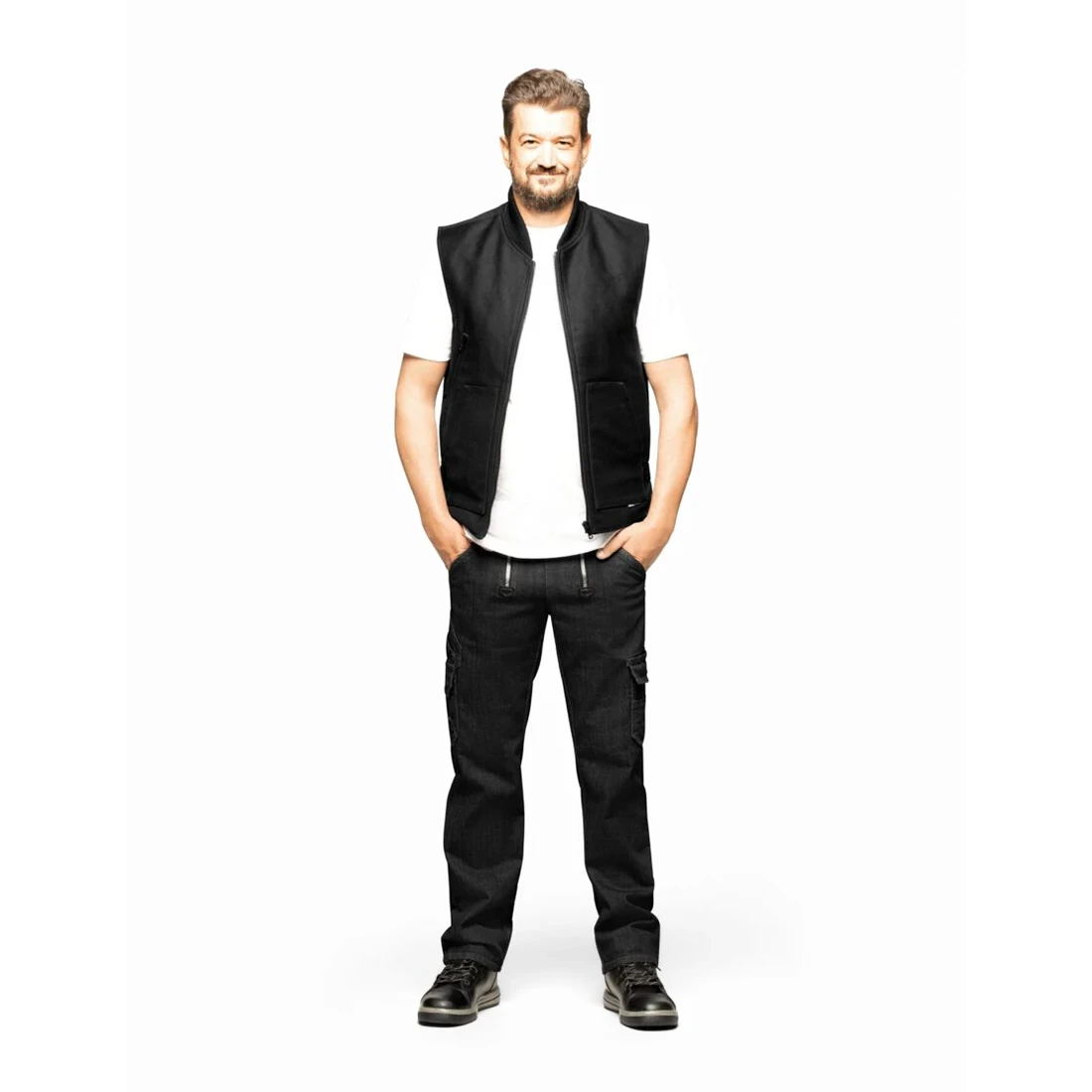 FHB - Zunfthose FRIEDHELM Jeans Lycra-Stretch schwarzblau
