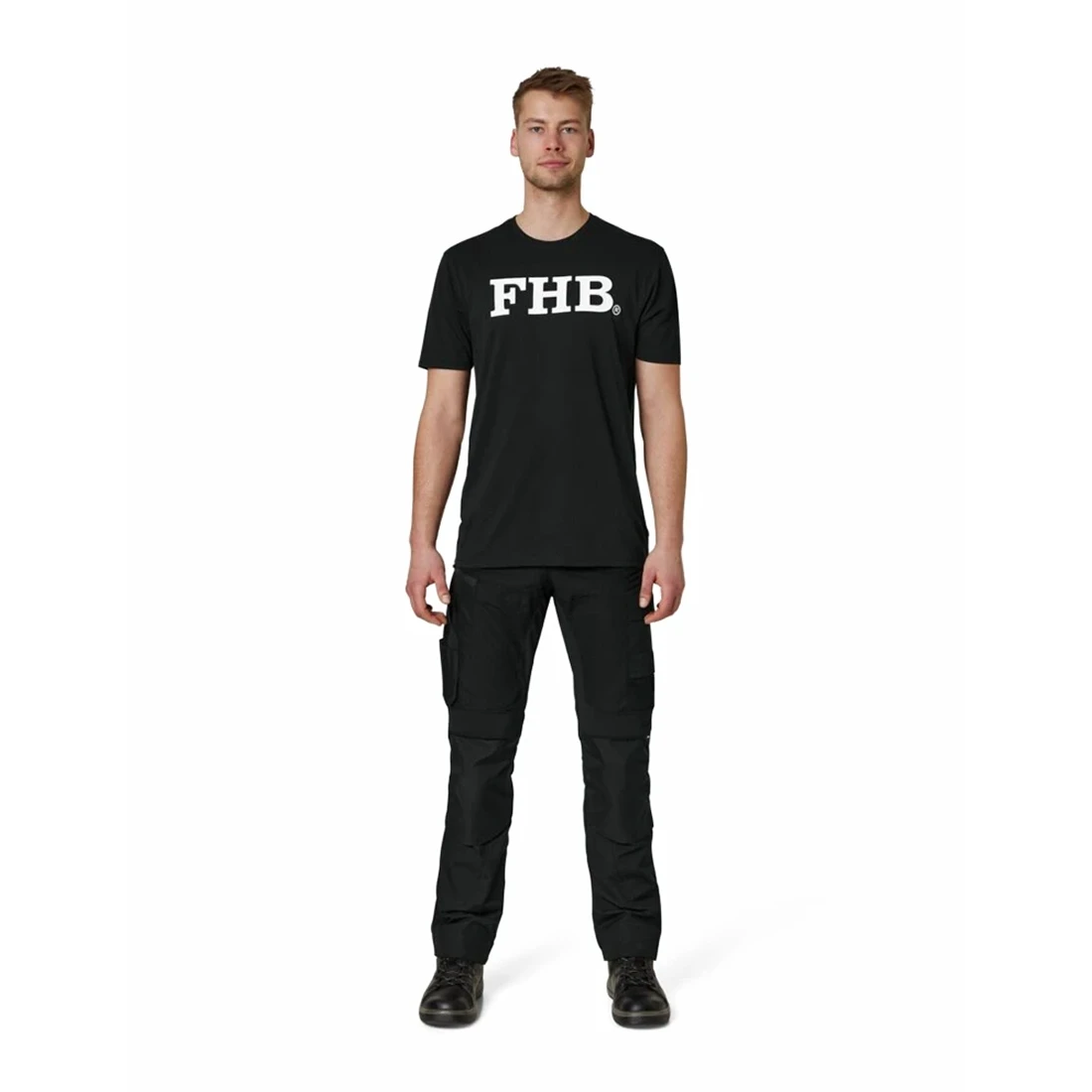 FHB - T-Shirt PHIL schwarz