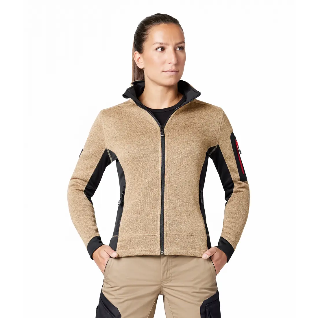 FHB - Strickfleece-Jacke MARIEKE Damen