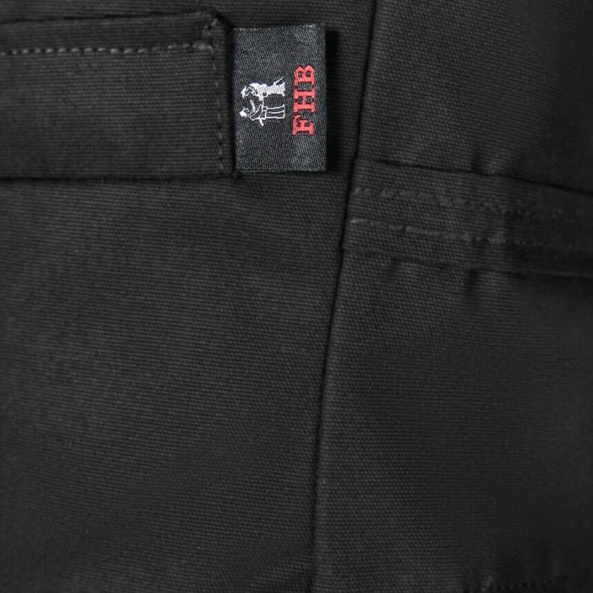 FHB - Zunftweste HANNES Canvas schwarz