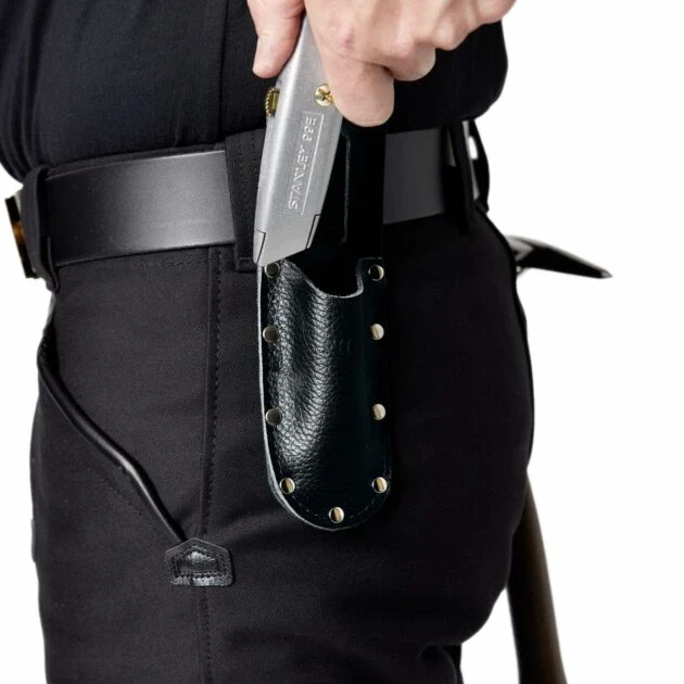 FHB - Messertasche TRISTAN kurz schwarz