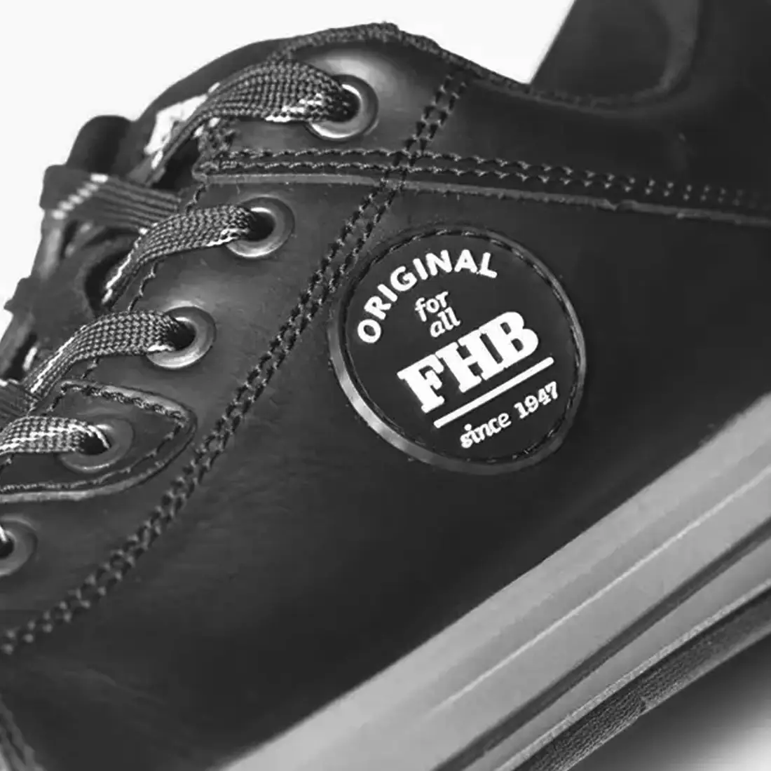 FHB - Halbschuh JULIAN S3 schwarz/grau