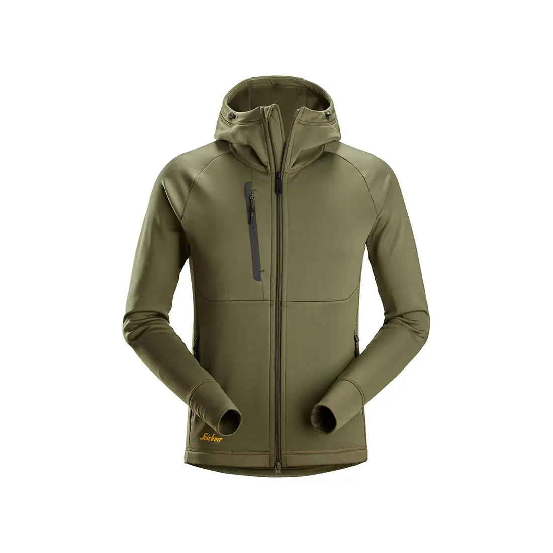 SNICKERS - FlexiWork POLARTEC Power Stretch-Kapuzenjacke mit Reißverschluss