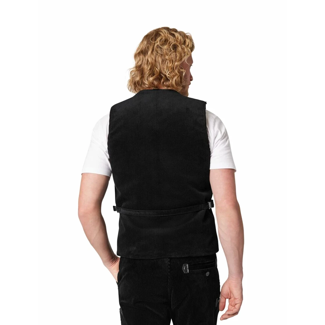 FHB - Zunftweste THOMAS Trenkercord schwarz