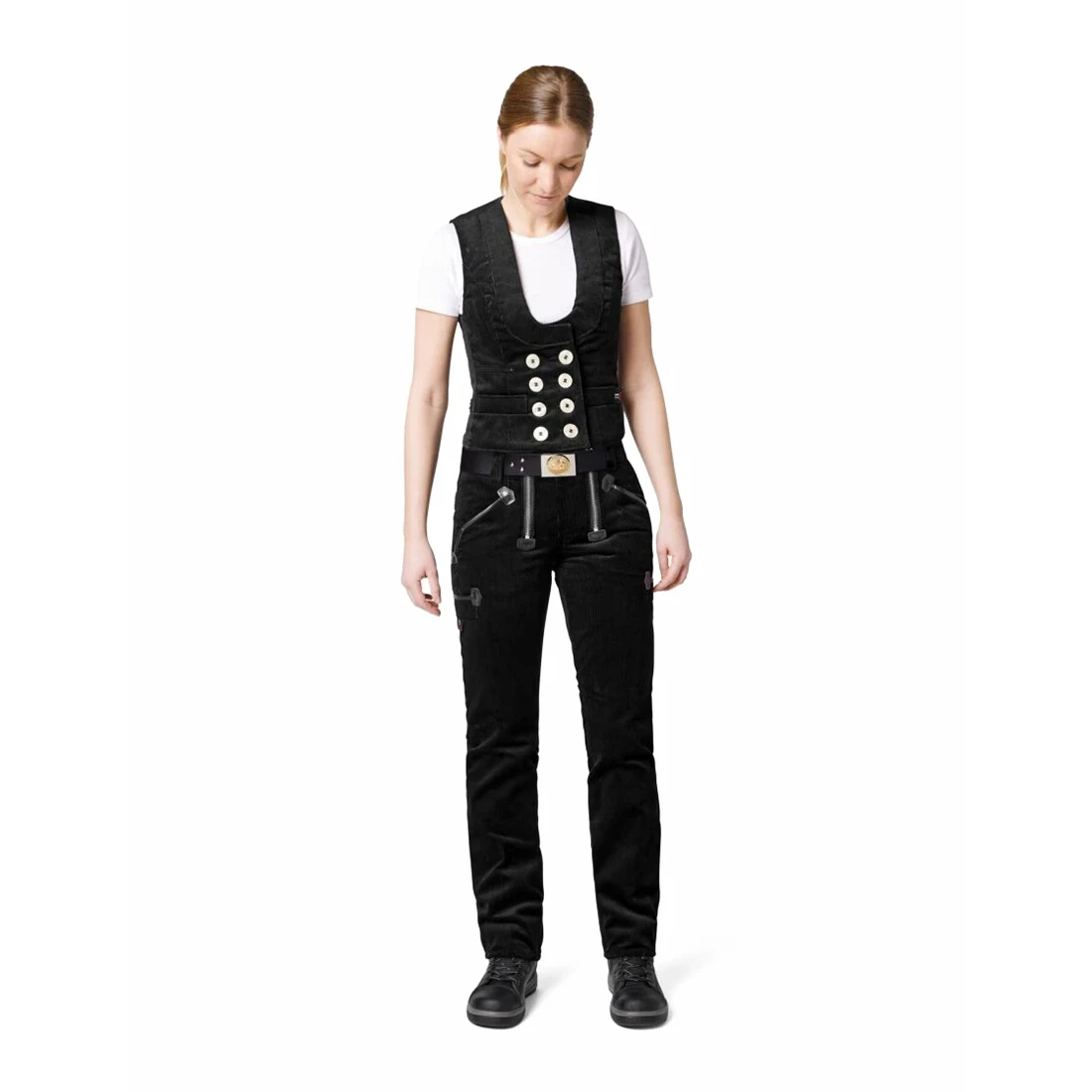 FHB - Zunfthose GRETA Genuacord Damen schwarz