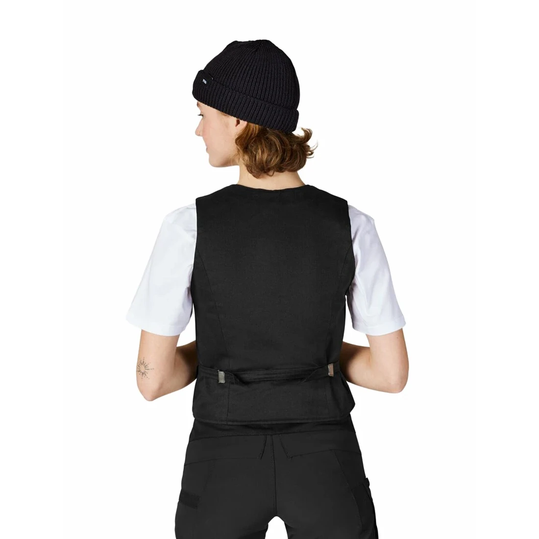 FHB - Zunftweste HERDIS Canvas Damen schwarz