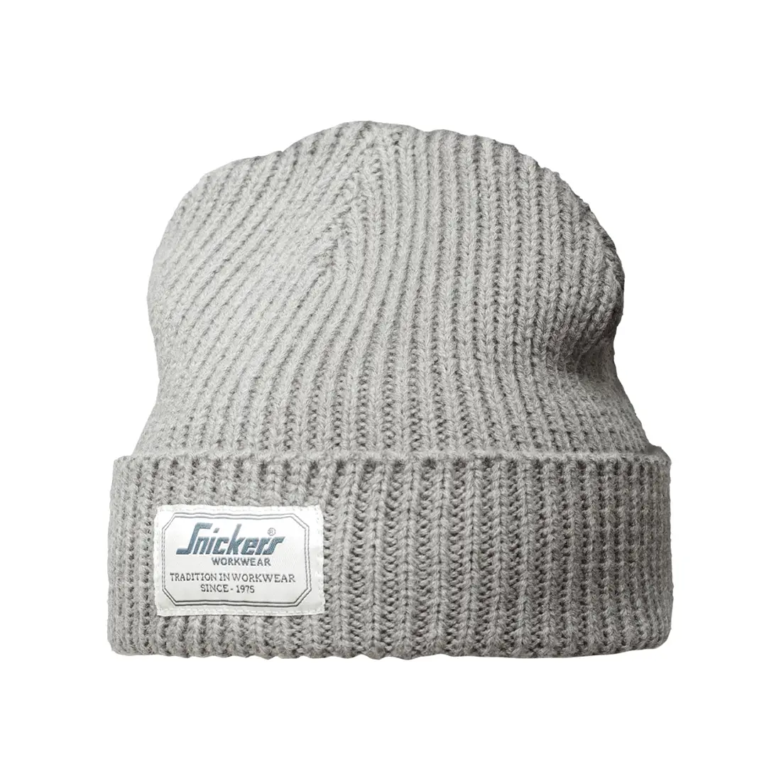 SNICKERS - AllroundWork Wollmix Fischermütze grau meliert