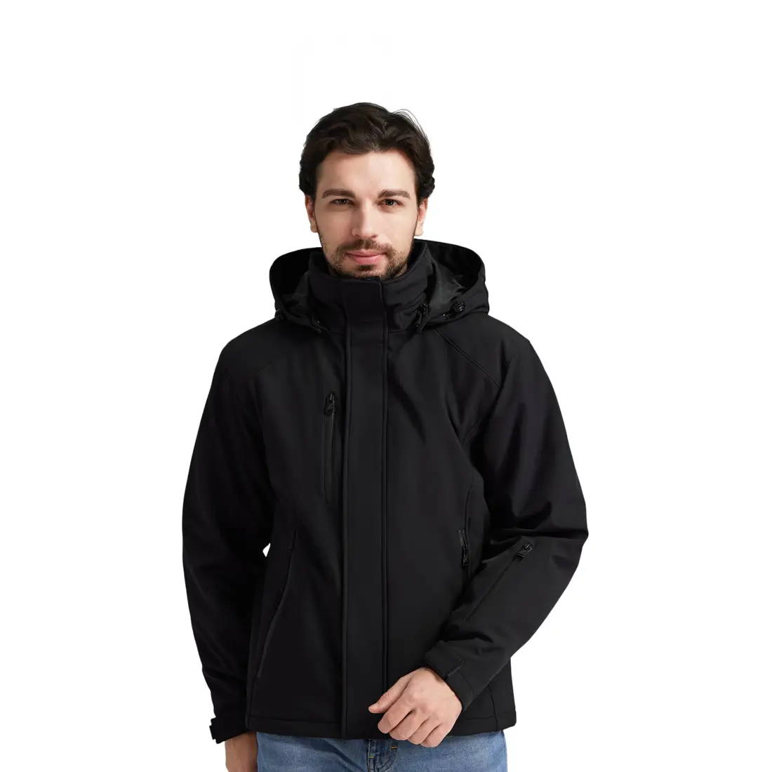 MACSEIS - Softshell-Winterjacke HIKE schwarz