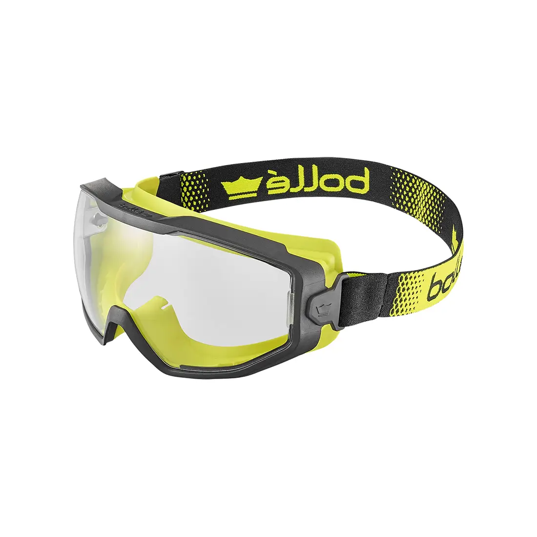 BOLLÉ - Überbrille Spectrum 2.0 klare Gläser schwarz/gelb