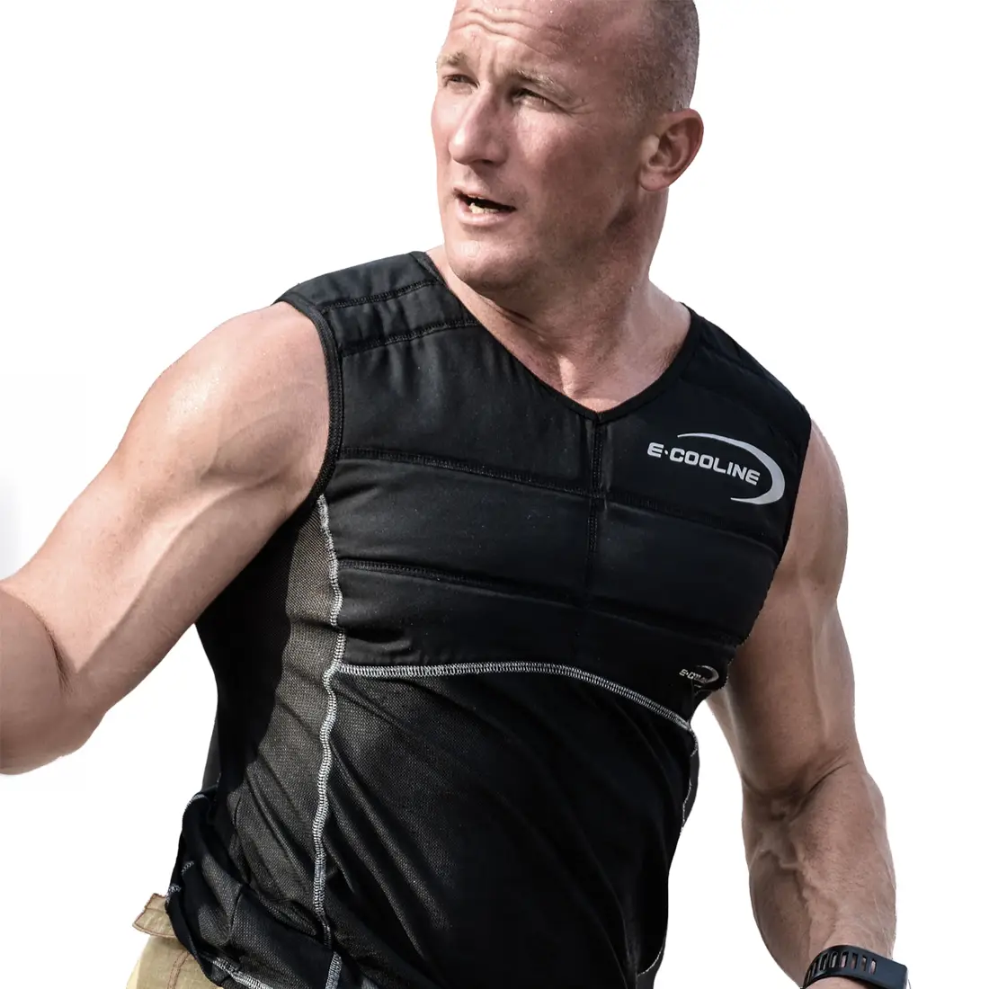 E.COOLINE - Shirt Powercool SX3 schwarz