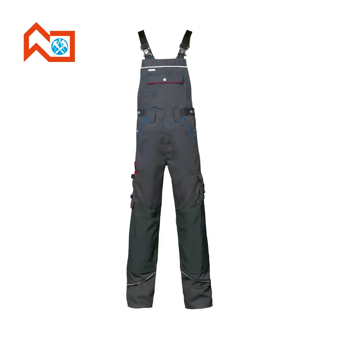 Latzhose "Obenauf" anthrazit