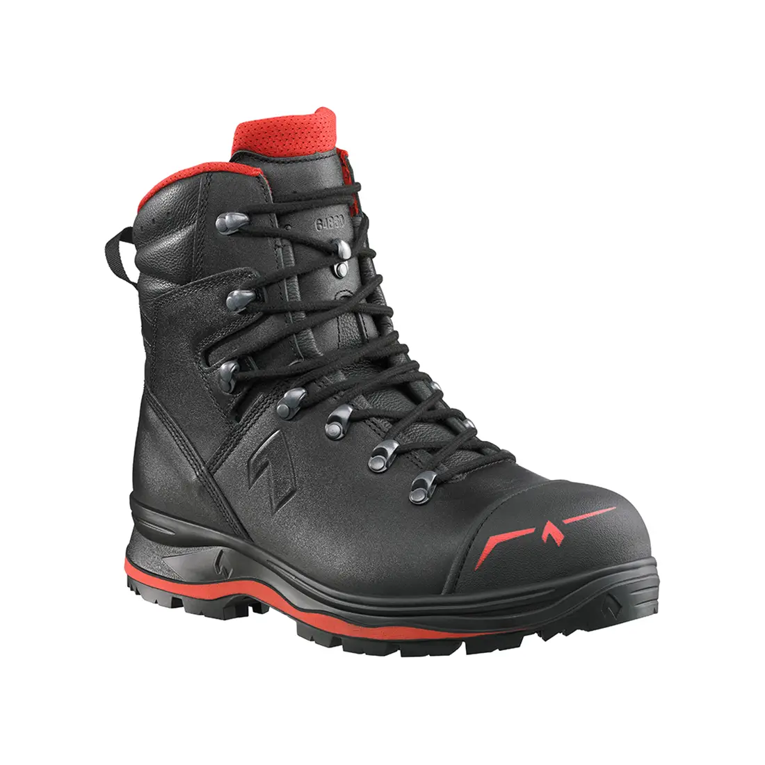HAIX - TREKKER PRO 2.0 HIGH S3 schwarz/rot