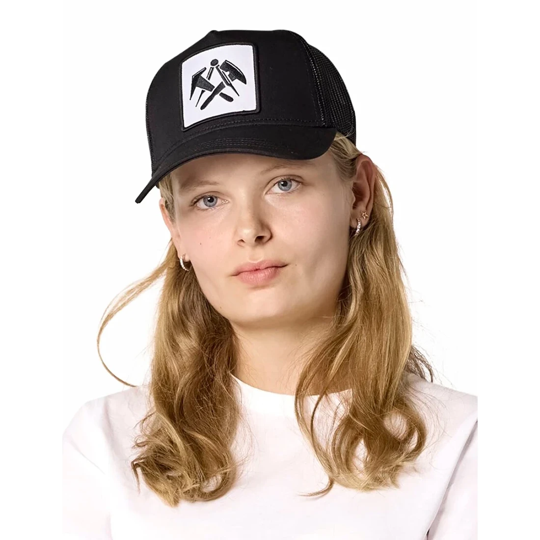 FHB - Trucker Cap SVEN "Dachdecker" schwarz