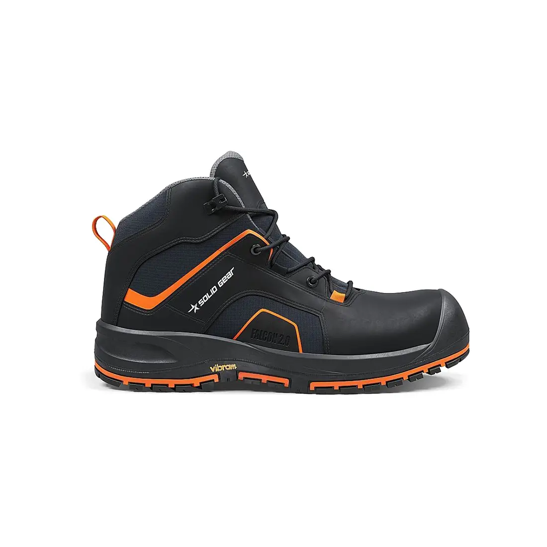 SOLIDGEAR - Falcon 2 S3S MID schwarz/orange