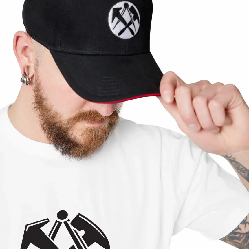 FHB - Cap LUIS "Dachdecker" schwarz