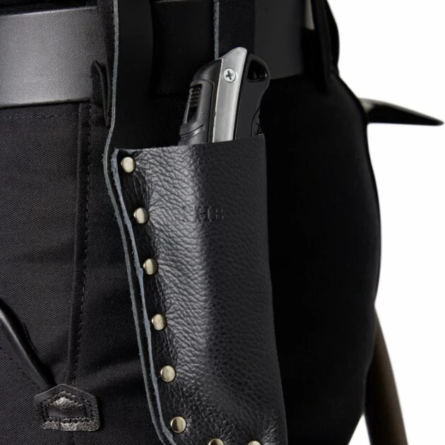 FHB - Messertasche RICHARD groß spezial schwarz