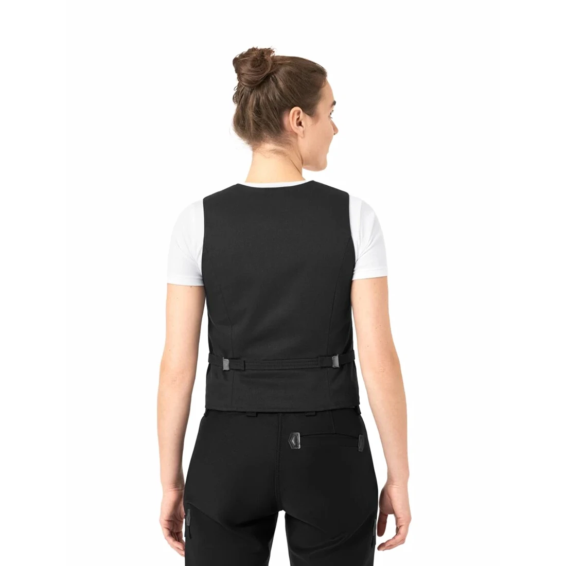 FHB - Zunftweste KARLA Zwirn-Doppelpilot Damen schwarz
