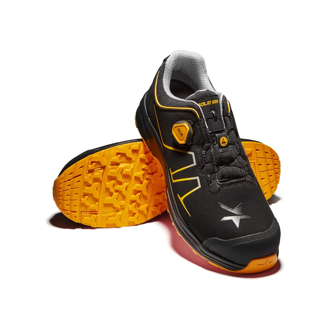 SOLIDGEAR - Oasis S3 ESD DGUV schwarz/orange