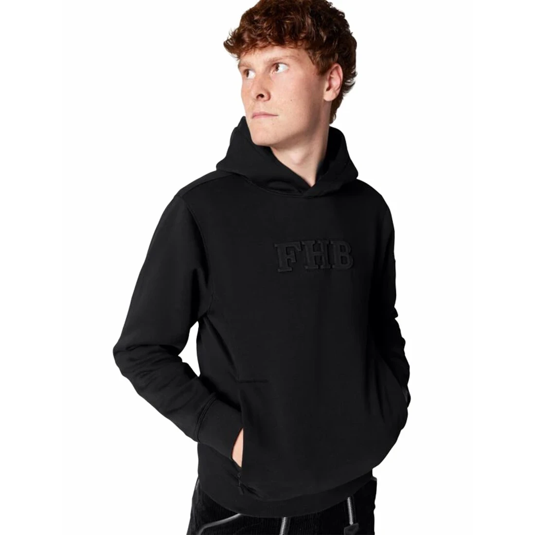 FHB - Hoodie BELLO mit FHB-Logo schwarz