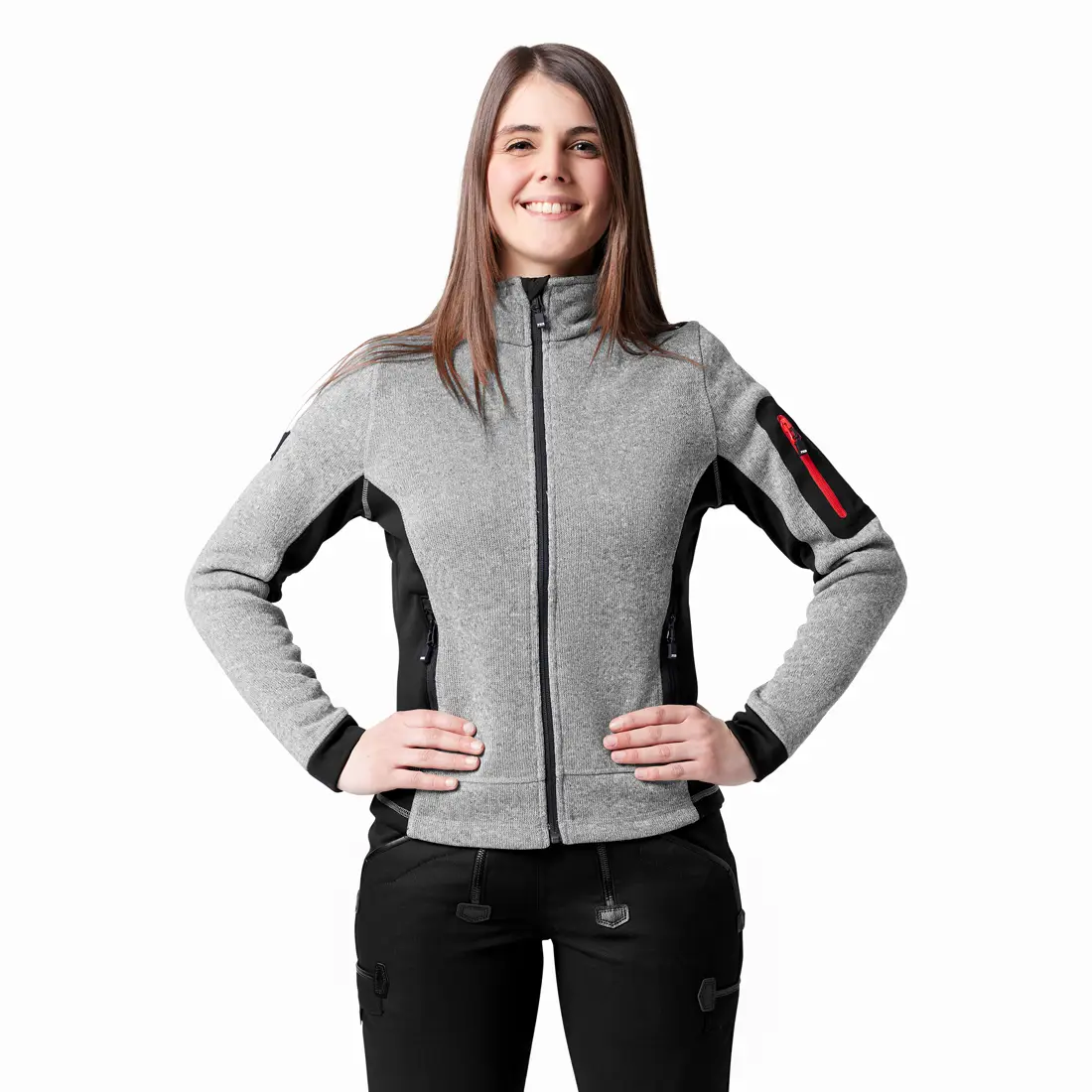 FHB - Strickfleece-Jacke MARIEKE Damen